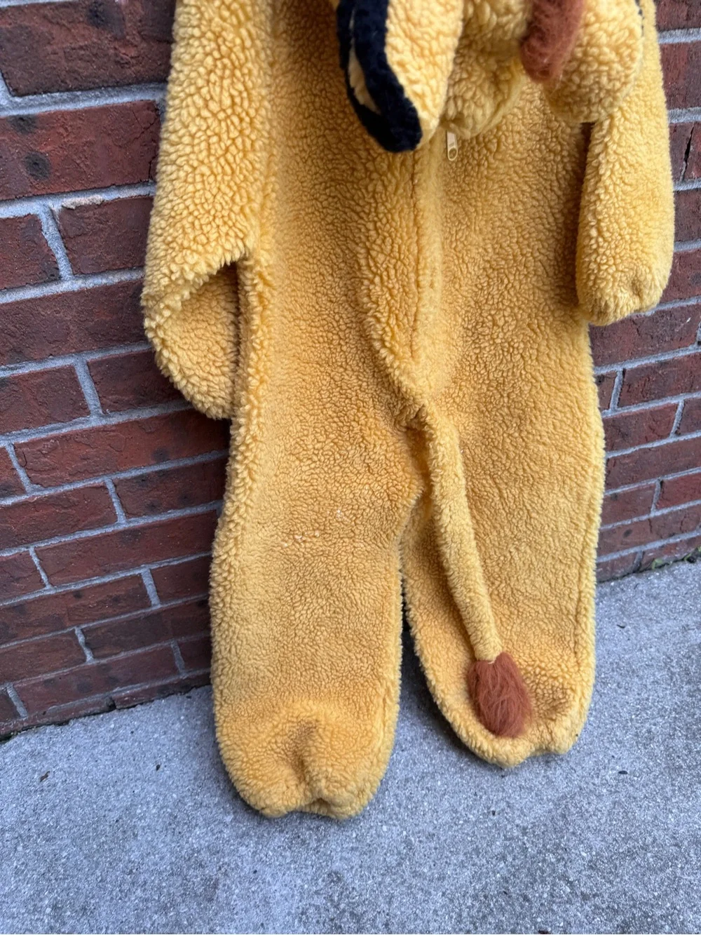The Disney store vintage lion king Simba Costume Size Small kids